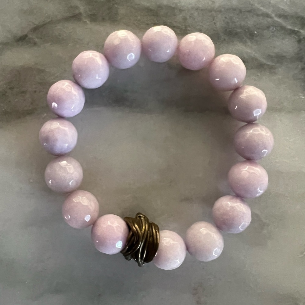 Beautiful Lilac Stone Bracelet